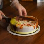 Frosting With Whipped Cream for Decorating Cake Frosting with whipped cream for cake decoration: a creamy and delightful finishing touch