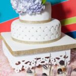 Cake Decorations Power Rangers Colorful Power Rangers-themed cake decorations add excitement to your celebration