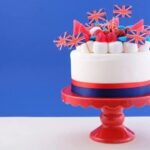 Decorations for Easter Cake Easter-themed cake adorned with colorful decorations, perfect for festive celebrations