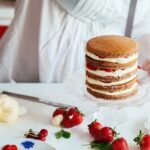 Cake Decorating Paint Recipe Tutorial showing a CAKE DECORATING PAINT RECIPE for creating beautiful designs on cakes