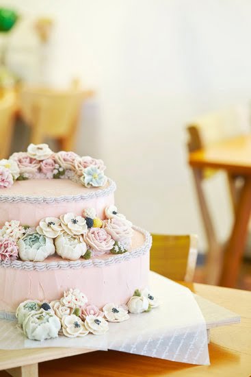 Tropical themed cake with vibrant colors and detailed decorations