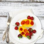 Cake Decorated With Kitkat Delicious cake adorned with KitKat chocolate bars, perfect for any special occasion!