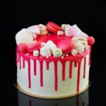 Cake Decorating Deagostini South Africa Sliced cake with intricate decorations from Cake Decorating Deagostini, a leading brand in South Africa