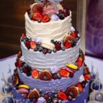 Cake Wafer Decorations Cake wafer decorations featuring various designs and colors for beautifully decorated cakes