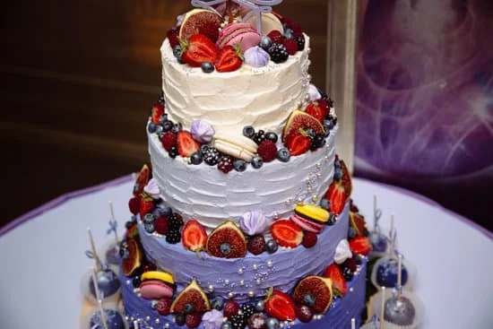 Cake wafer decorations featuring various designs and colors for beautifully decorated cakes