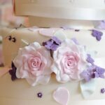 Birthday Decoration Stands for Cakes Birthday decoration stands for cakes: Colorful cake toppers on a beautiful display stand