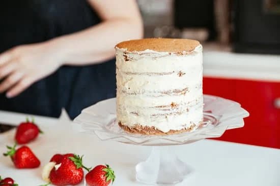 Cake Decorated With Gummies 1 Illustration of a colorful cake decorated with gummies for a delightful and playful touch