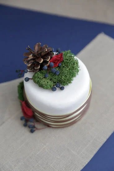 How to Decorate a Yule Log Cake 1 Step-by-step guide for decorating a Yule log cake with festive icing and edible decorations