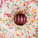 SHEET CAKE DECORATIONS: Colorful sprinkles, frosting swirls, and edible flowers for stunning cake designs