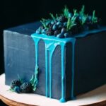 Cake Decor With Fruits Colorful cake decorated with a variety of fresh fruits
