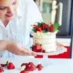 How to Decorate a Coffee Cake How to decorate a coffee cake with sugared fruit and drizzled icing for a sweet finishing touch