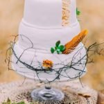 How to Decorate a Single Layer Cake Step-by-step guide on how to decorate a single layer cake with icing and fruit accents