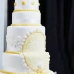 How to Decorate a Cake for a Man masculine colors, icing, and fondant decorations