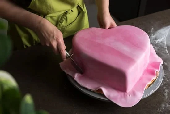 Decorated cake with fresh orange slices for a citrusy touch