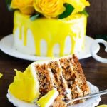 Cake Decorating Carrot Cake Delightful carrot cake decorated with cream cheese frosting, perfect for cake decorating enthusiasts