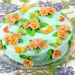 Creative chocolate cake decoration ideas using colorful sprinkles, fondant shapes, and edible flowers