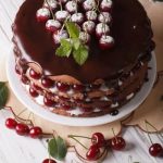 Happy Birthday Cake Decorations Colorful HAPPY BIRTHDAY CAKE DECORATIONS featuring candles, balloons, and confetti for festive celebrations